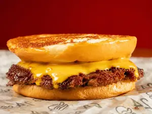 Hamburguesa only cheese (sin papas)