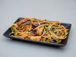 Wok de pollo