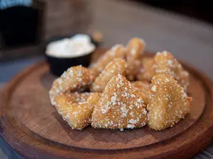 Muzzarelitas rebozadas