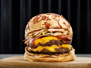 4090 burger doble & papas