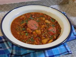 Guiso de lentejas