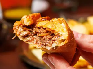 Empanada matambre a la pizza
