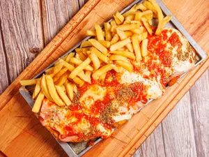 Milanesa napolitana