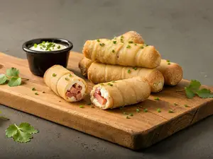 12 tequeños panceta/queso