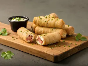 6 tequeños panceta/queso