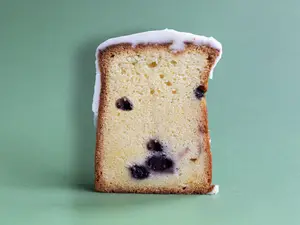 Budín De Limón Y Arándanos
