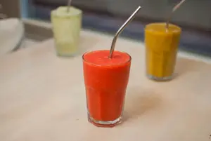 Jugo de frutilla y naranja 500 ml