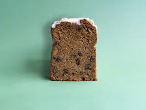 Porción budín carrot