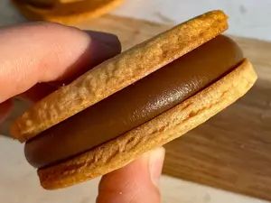 Alfajor vainilla x1