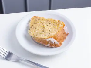 Budin de limón y amapola