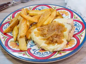 Bifecitos de pollo con qa y c