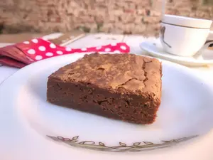 Cuadrado De Brownie Sin Tacc