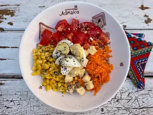 Ensalada de arroz integral