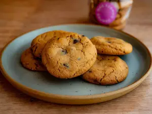 Vainilla y chips de chocolate