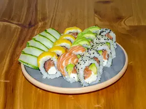 15 piezas puro salmón