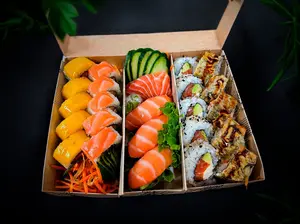 25 piezas puro salmón