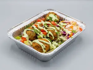 Falafel con salsa alioli