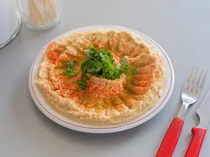 Puré de garbanzos (hummus)