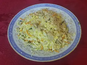 (21) CHAW-FAN Con Pollo