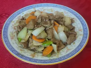 (60) Carne Con Salsa De Ostra