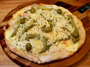 Ch muzarella con esparragos