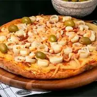 Ch muzarella, jamon y palmitos