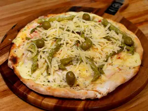 Gr muzzarella con espárragos