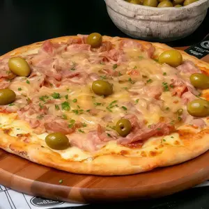 Gr muzzarella con panceta y provolone