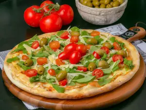 Gr rucula, parmesano y tomates cherrys