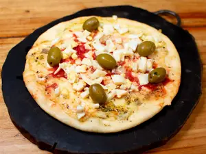 Pz muzarella jamon y huevo