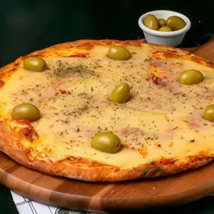 Pz muzzarella con jamón