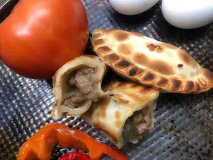Empanada de carne suave