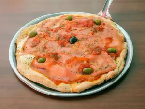 Mozzarella con Jamón