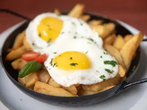 Papas Fritas a Caballo
