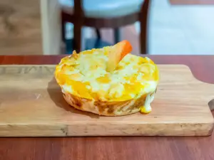 Tarta de calabaza y queso