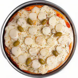 Pizza con palmitos