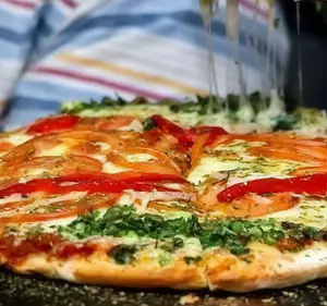 Pizza con verduras (6 porc)