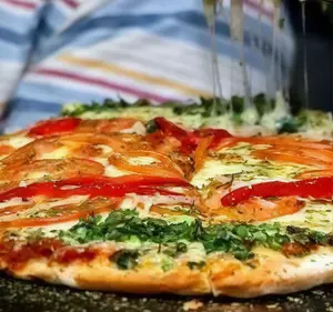 Pizza con verduras