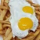 Papas fritas a caballo