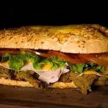 Sándwich bondiola a la barbacoa