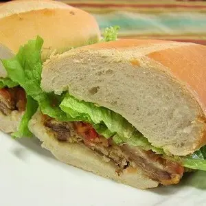 Sándwich de milanesa simple