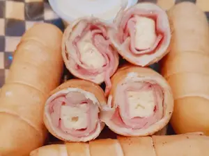 Tequeños de panceta y queso x5