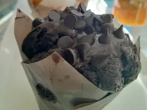Muffin de chocolate