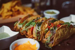 Tacos con portobellos,
