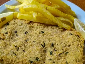 Milanesa Con Fritas