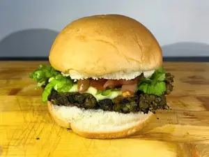 Green burga