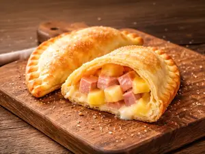 Ananá y jamón
