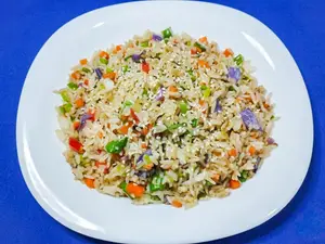 Arroz chaufa vegetariano
