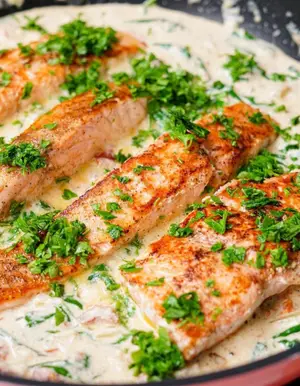 Salmon Rosado Al Verdeo