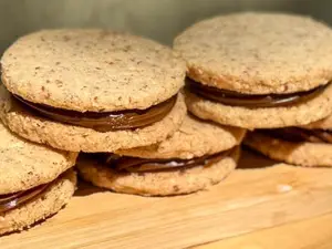 Alfajor almendras DDL